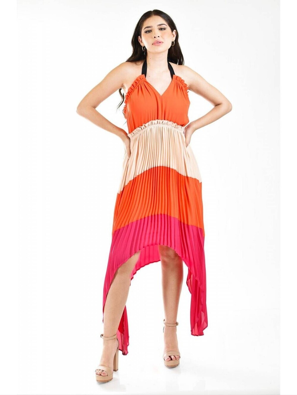 Strut & Bolt Color Block Dress Size Large